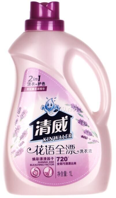 2000ml	清威花語凈柔洗衣液批發(fā)代理